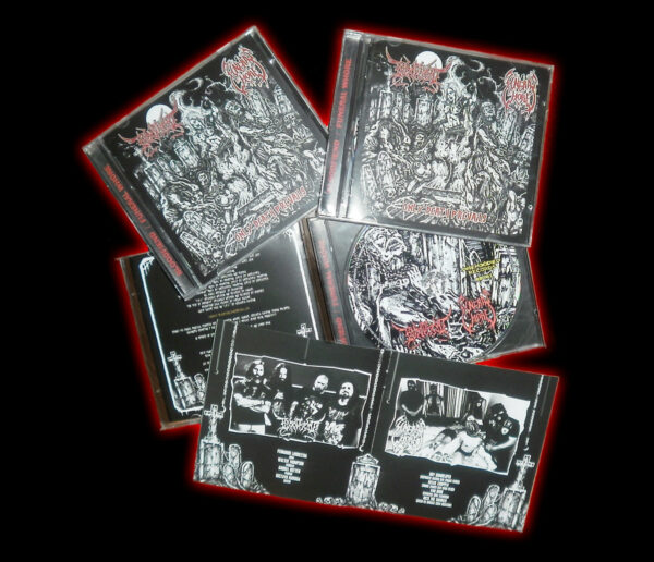 BLOODFIEND / FUNERAL WHORE ‎– Only Death Prevails SPLIT CD - Image 2