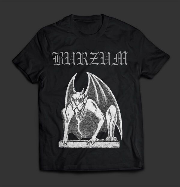 BURZUM - Gargoyle (w/backprint) - MERCH - T-SHIRT - LONGSLEEVE - HOODIE