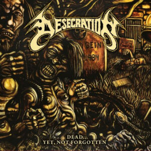DESECRATION – Dead... Yet, Not Forgotten 4 CDs Digipack + DVD