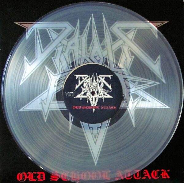 DIABOLIC FORCE ‎– Old School Attack LP (clear vinyl) - Image 4