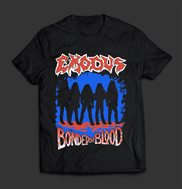 EXODUS - Bonded By Blood (w/backprint) - T-SHIRT - LONGSLEEVE - HOODIE