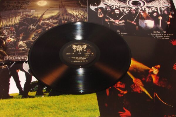GREAT VAST FOREST ‎– Battletales and Songs of Steel LP (brazilian edition) - Image 5