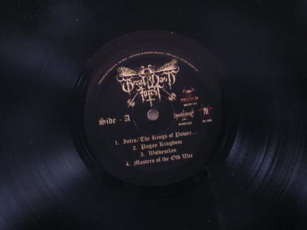 GREAT VAST FOREST ‎– Battletales and Songs of Steel LP (brazilian edition) - Image 4