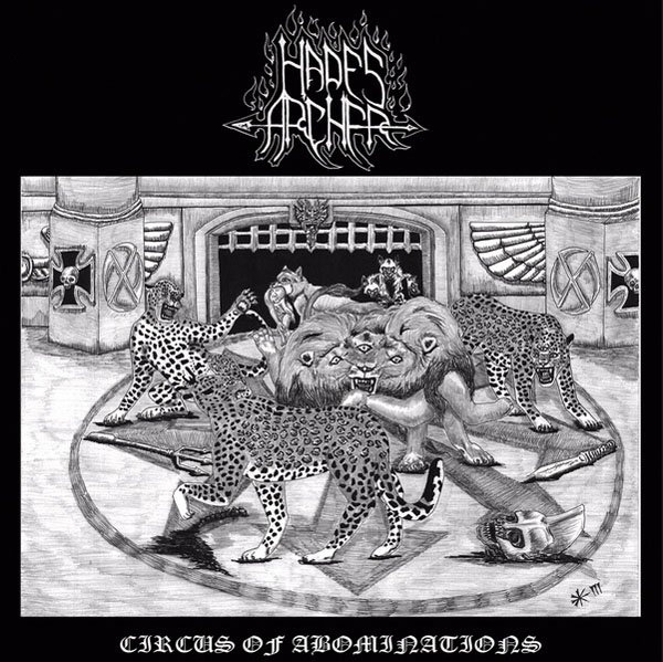 HADES ARCHER / SLAUGHTBBATH "Circus Of Abominations/Antichristos Thanatos" Split-CD