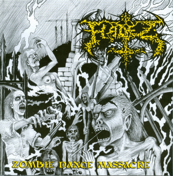 HADEZ / SARGATANAS - Zombie Dance Massacre / Unholy Trial SPLIT EP