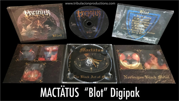 MACTÄTUS ‎– Blot  DIGIPACK CD