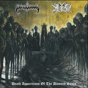 POISONOUS / DAEMONIC ‎– Death Apparitions of the Damned Souls SPLIT CD