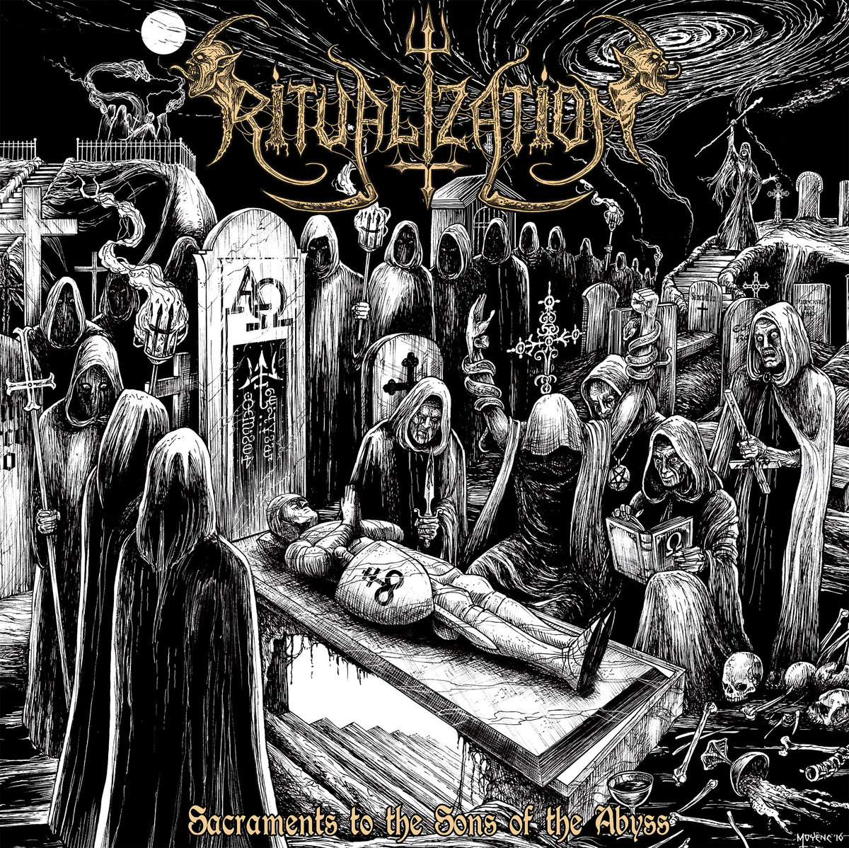 RITUALIZATION – Sacraments to the Sons of the Abyss CD