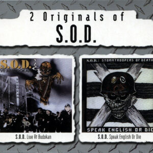S.O.D. - 2 Originals Of S.O.D. (Live At Budokan / Speak English Or Die) CD