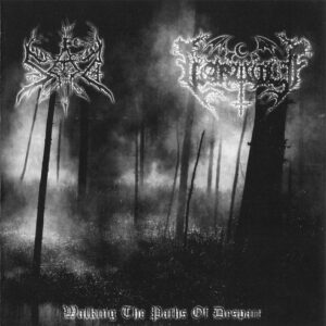 SAD / WARWULF  Walking The Paths Of Despair . Split  CD