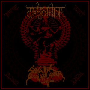 ABHORIOT / SADISTIK GOATHAMMER - Hierophanic Sigils ov the Poison and Death SPLIT CD