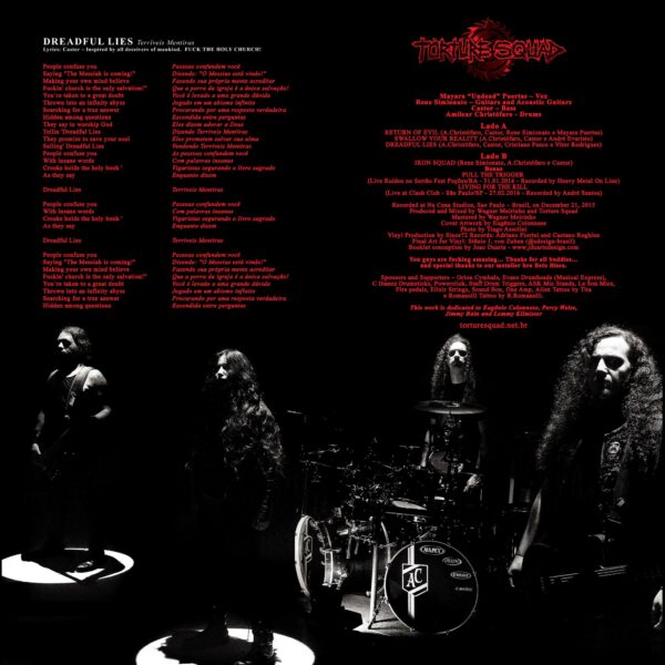 TORTURE SQUAD ‎– Return of Evil LP - Image 2