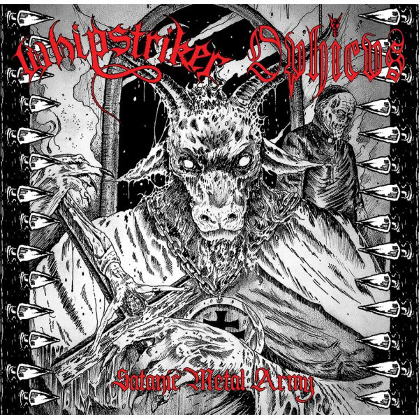 WHIPSTRIKER / OPHICVS ‎– Satanic Metal Army SPLIT CD