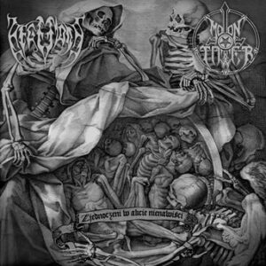 HEGEMOON / MOONTOWER "zjednoczeni w akcie nienawisci" SPLIT 7"EP