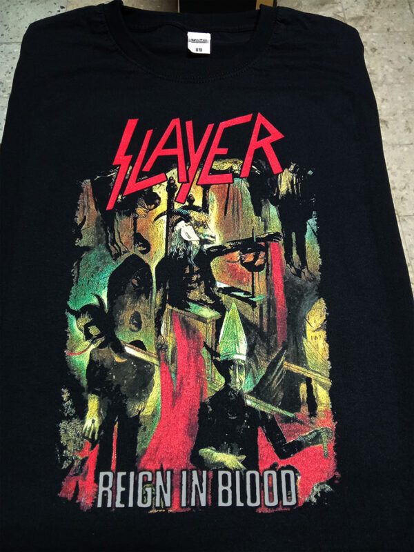 SLAYER - Reign In Blood (w/backprint) - T-SHIRT - LONGSLEEVE - HOODIE - Image 4