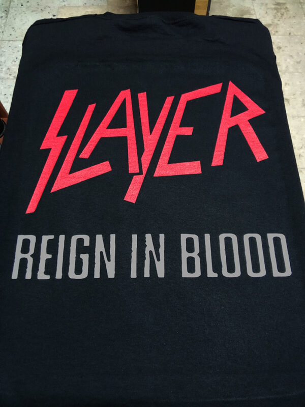 SLAYER - Reign In Blood (w/backprint) - T-SHIRT - LONGSLEEVE - HOODIE - Image 5