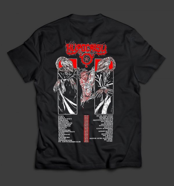 HYPOCRISY - Penetralia Tour 1992 (w/backprint) - T-SHIRT - LONGSLEEVE - HOODIE - Image 2