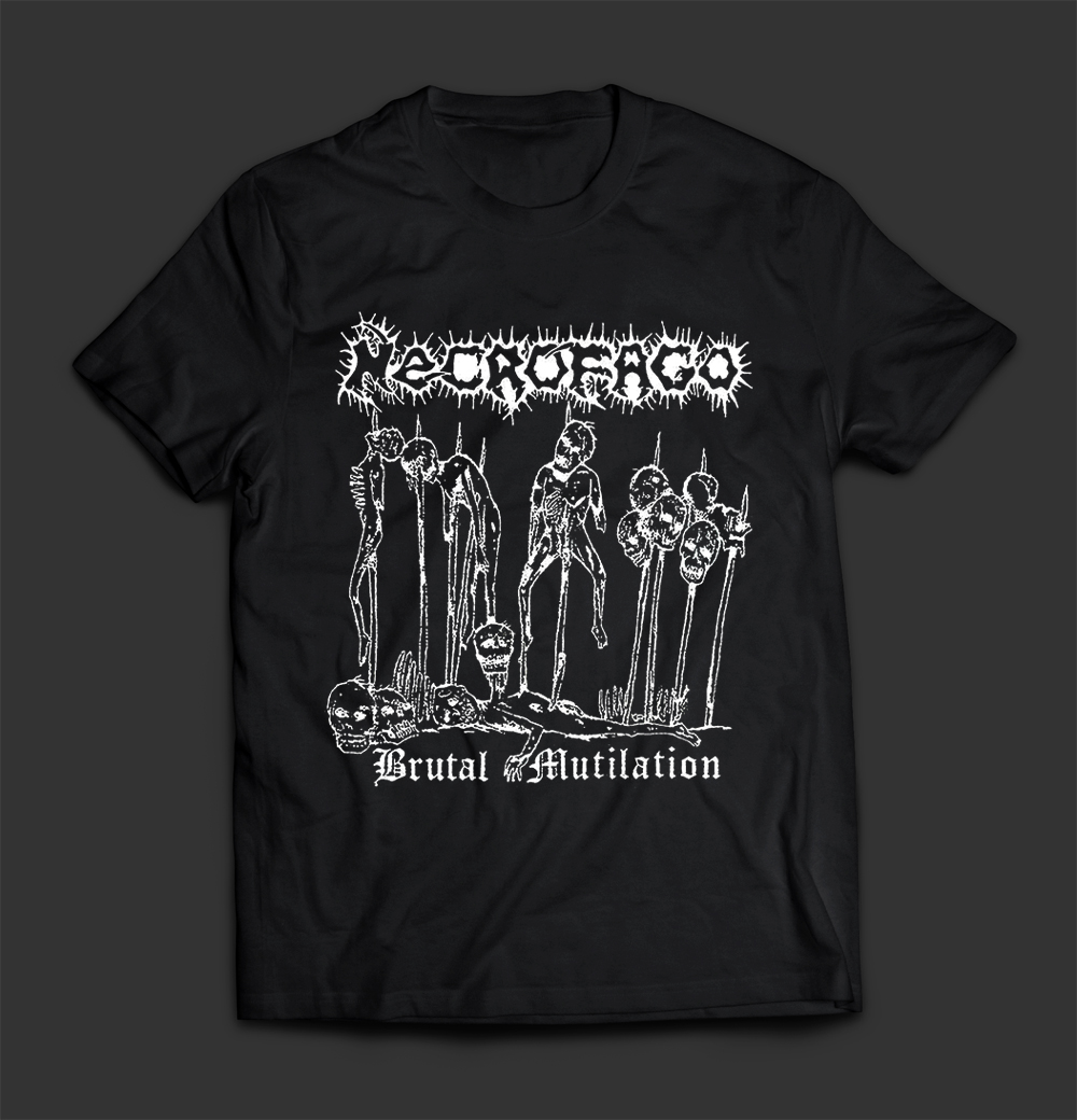 NECROFAGO - Brutal Mutilation - T-SHIRT - LONGSLEEVE - HOODIE